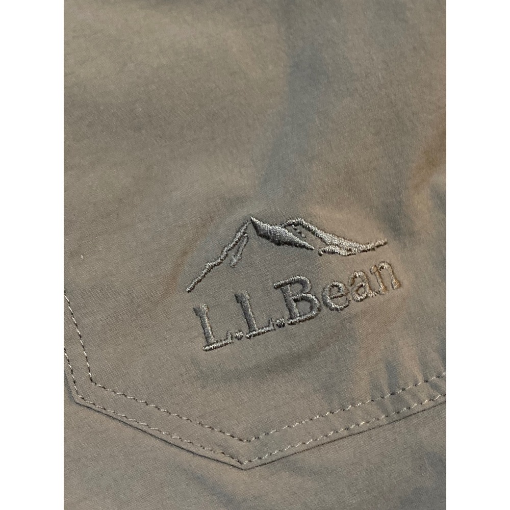 LL Bean Cresta Hiking Shorts Mens 42W Dark Cinder Brown UPF 50+ Nylon 506424 NWT - Picture 8 of 9